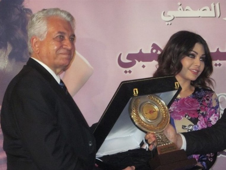 Haifa Wehbe in Abu Dhabi